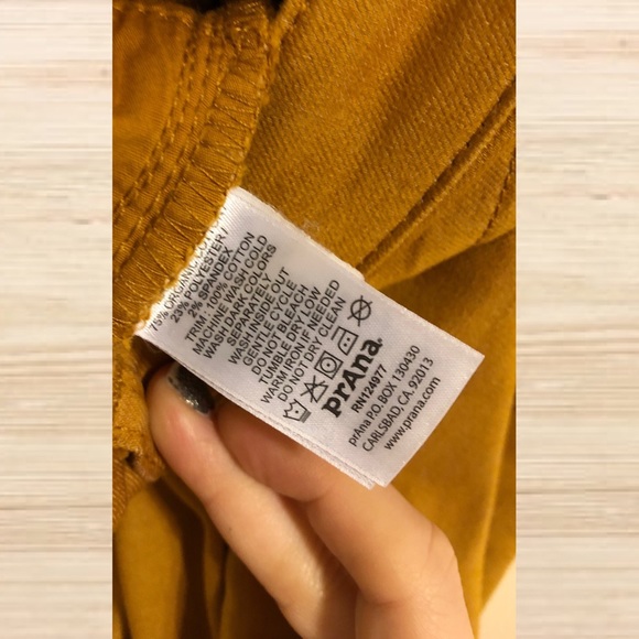 prAna Yellow Ombre Jeans - Picture 6 of 7